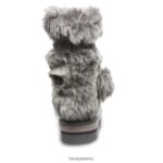 Boots BEARPAW Retro Tama Youth Gray Fog Kids 04LP2L597 - Image 6