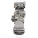 Boots BEARPAW Retro Tama Youth Gray Fog Kids 04LP2L597 - Image 7