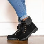 Boots BEARPAW Sam Black/Gray Women 04LP2L23 - Image 8