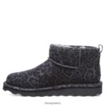 Boots BEARPAW Shorty Exotic Gray Leopard Women 04LP2L123 - Image 2