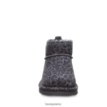 Boots BEARPAW Shorty Exotic Gray Leopard Women 04LP2L123 - Image 7
