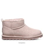 Boots BEARPAW Shorty Exotic Pink Leopard Glitter Women 04LP2L34 - Image 3