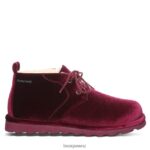 Boots BEARPAW Skye Burgundy Velvet Women 04LP2L35 - Image 3