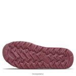 Boots BEARPAW Skye Burgundy Velvet Women 04LP2L35 - Image 4