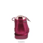 Boots BEARPAW Skye Burgundy Velvet Women 04LP2L35 - Image 6