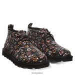 Boots BEARPAW Skye Youth Black Floral Kids 04LP2L571 - Image 7