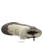 Boots BEARPAW Vanna Gray Leopard Women 04LP2L193 - Image 4