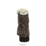 Boots BEARPAW Vanna Gray Leopard Women 04LP2L193 - Image 6