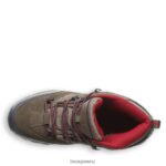 Hikers BEARPAW Corsica Taupe/Red Women 04LP2L339 - Image 5