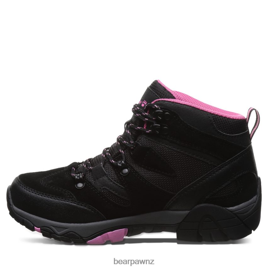 Hikers BEARPAW Corsica Wide Black/Fuschia Women 04LP2L331 - Image 2
