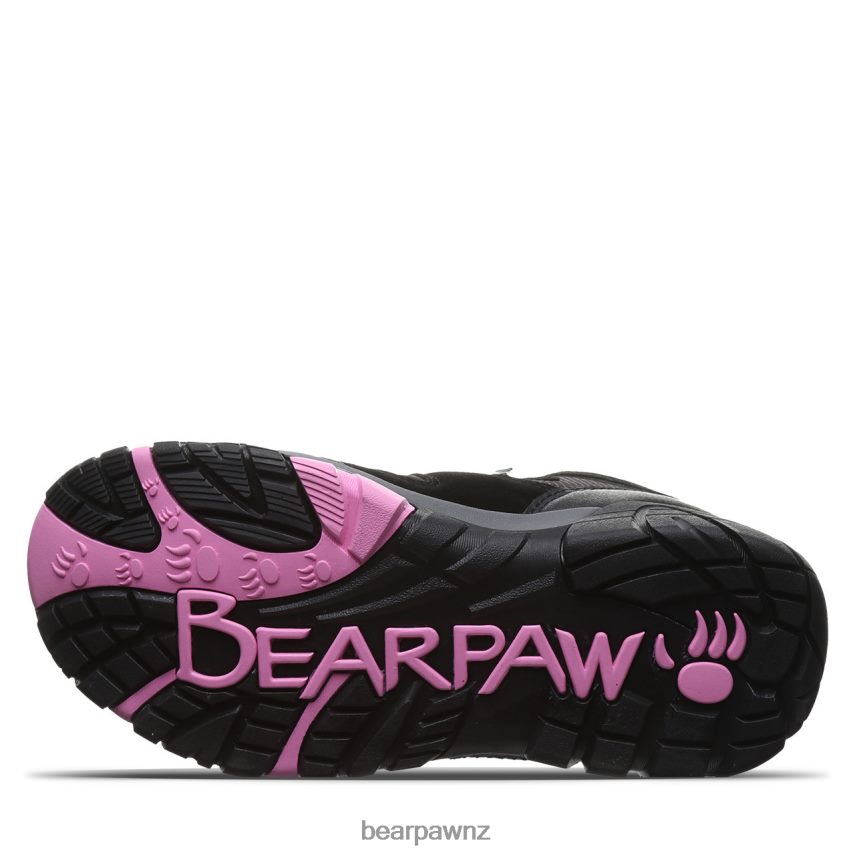 Hikers BEARPAW Corsica Wide Black/Fuschia Women 04LP2L331 - Image 4
