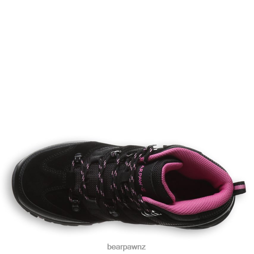 Hikers BEARPAW Corsica Wide Black/Fuschia Women 04LP2L331 - Image 5