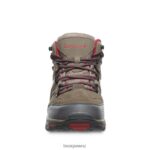 Hikers BEARPAW Corsica Wide Taupe/Red Women 04LP2L330 - Image 7
