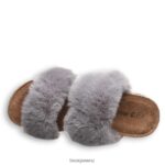 Sandals BEARPAW Analia Gray Fog Women 04LP2L397 - Image 5