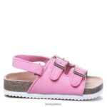 Sandals BEARPAW Brooklyn Toddler Candy Pink Kids 04LP2L630 - Image 3