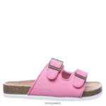 Sandals BEARPAW Brooklyn Youth Candy Pink Kids 04LP2L628 - Image 3