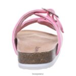 Sandals BEARPAW Brooklyn Youth Candy Pink Kids 04LP2L628 - Image 6