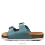 Sandals BEARPAW Brooklyn Youth Teal Kids 04LP2L624 - Image 2