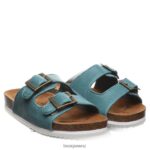 Sandals BEARPAW Brooklyn Youth Teal Kids 04LP2L624 - Image 8