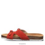 Sandals BEARPAW Jaycee Red Alert Women 04LP2L468 - Image 2