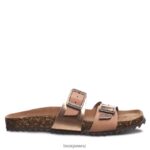 Sandals BEARPAW Julieta II Luggage/Rose Gold Women 04LP2L370 - Image 3