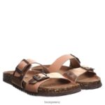 Sandals BEARPAW Julieta II Luggage/Rose Gold Women 04LP2L370 - Image 8
