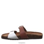 Sandals BEARPAW Julieta II Saddle/White Women 04LP2L371 - Image 2