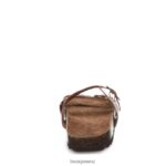 Sandals BEARPAW Julieta II Saddle/White Women 04LP2L371 - Image 6