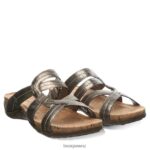 Sandals BEARPAW Kai II Gunmetal Women 04LP2L480 - Image 8