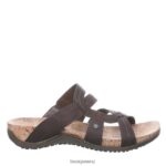 Sandals BEARPAW Kai Wide Dark Brown Women 04LP2L412 - Image 3