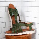 Sandals BEARPAW Leah Military Green Women 04LP2L489 - Image 7