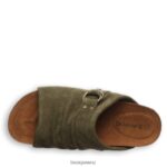 Sandals BEARPAW Lillie Dark Olive Women 04LP2L464 - Image 5
