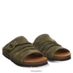 Sandals BEARPAW Lillie Dark Olive Women 04LP2L464 - Image 8