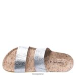 Sandals BEARPAW Lilo Silver Women 04LP2L502 - Image 5