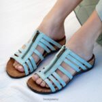 Sandals BEARPAW Sabrina Light Blue Women 04LP2L400 - Image 9