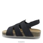 Sandals BEARPAW Zaidee Toddler Black Kids 04LP2L623 - Image 2