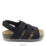 Sandals BEARPAW Zaidee Toddler Black Kids 04LP2L623 - Image 3