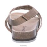 Sandals BEARPAW Zaidee Youth Hickory Kids 04LP2L619 - Image 6