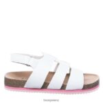 Sandals BEARPAW Zaidee Youth White Kids 04LP2L627 - Image 3