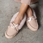 Slippers BEARPAW Indio Exotic Pink Leopard Glitter Women 04LP2L300 - Image 8