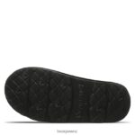 Slippers BEARPAW Loki Black/Leopard Fur Women 04LP2L304 - Image 4