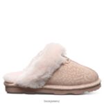 Slippers BEARPAW Loki Exotic Pink Leopard Glitter Women 04LP2L267 - Image 3
