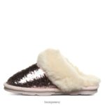 Slippers BEARPAW Loki Exotic Pink Sequin Women 04LP2L313 - Image 2