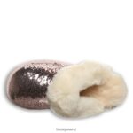Slippers BEARPAW Loki Exotic Pink Sequin Women 04LP2L313 - Image 5