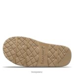 Slippers BEARPAW Loki Exotic Tan Cow Print Women 04LP2L265 - Image 4