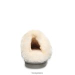 Slippers BEARPAW Loki Exotic Winter White Leopard Glitter Women 04LP2L266 - Image 6