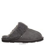 Slippers BEARPAW Loki Vegan Charcoal Women 04LP2L286 - Image 3