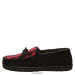 Slippers BEARPAW Moc II Black Multi Knit Men 04LP2L542 - Image 2