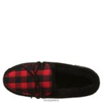 Slippers BEARPAW Moc II Black Multi Knit Men 04LP2L542 - Image 5