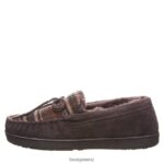 Slippers BEARPAW Moc II Chocolate Multi Knit Men 04LP2L541 - Image 2